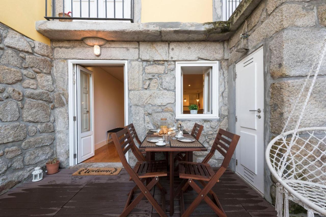 Lovelystay - Porto Peaceful Living W/ Backyard Exterior foto